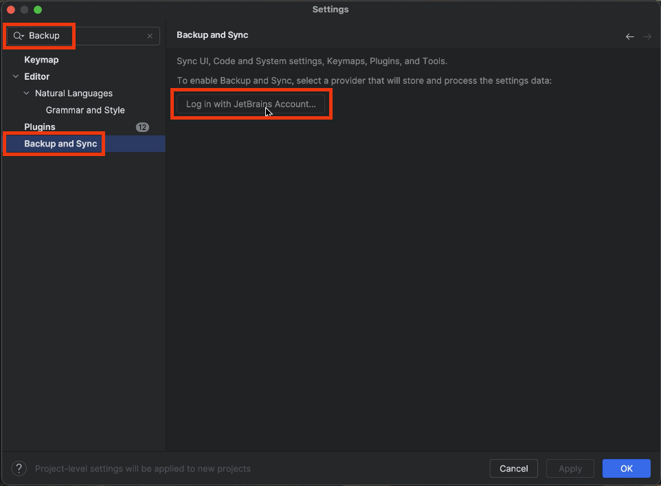 Syncing Settings Across JetBrains IDEs - PyCharm Documentation for COMP ...